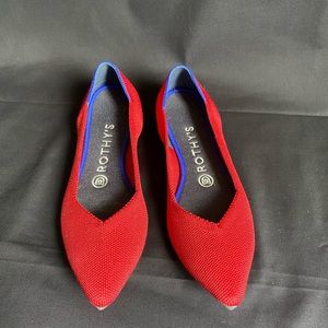 Rothy’s The Point in Chili Red